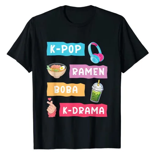 Camiseta de Moda K-Pop para Fa - South Korea Lifestyle reseña y precio