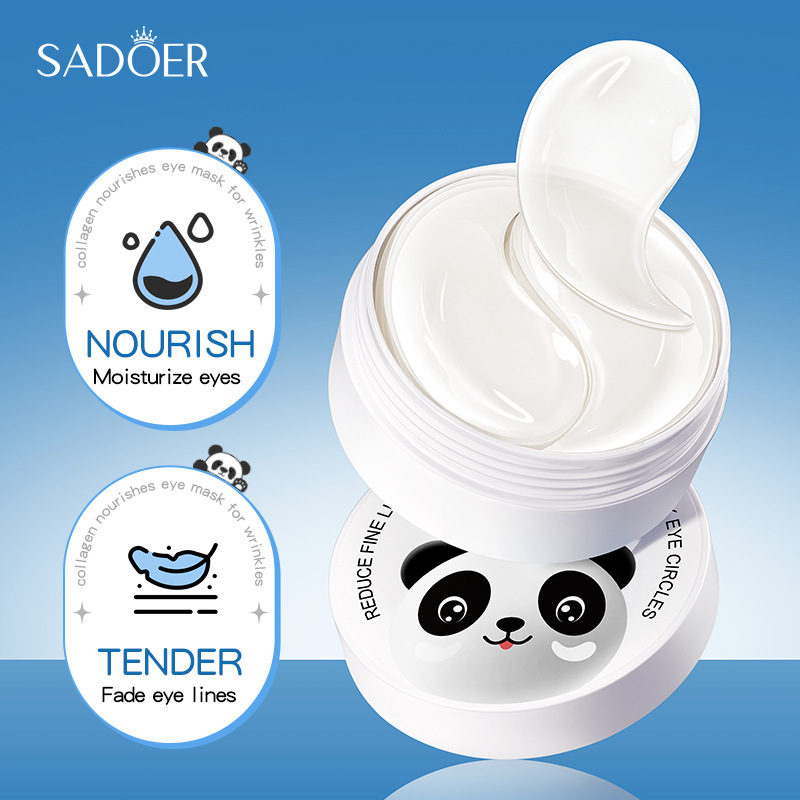 60 uds SADOER máscara de ojos  - Sheet Mask Collagen reseña y precio
