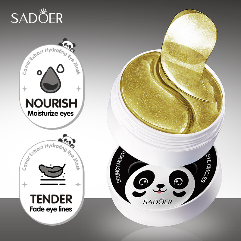 60 uds SADOER máscara de ojos  - Sheet Mask Collagen reseña y precio