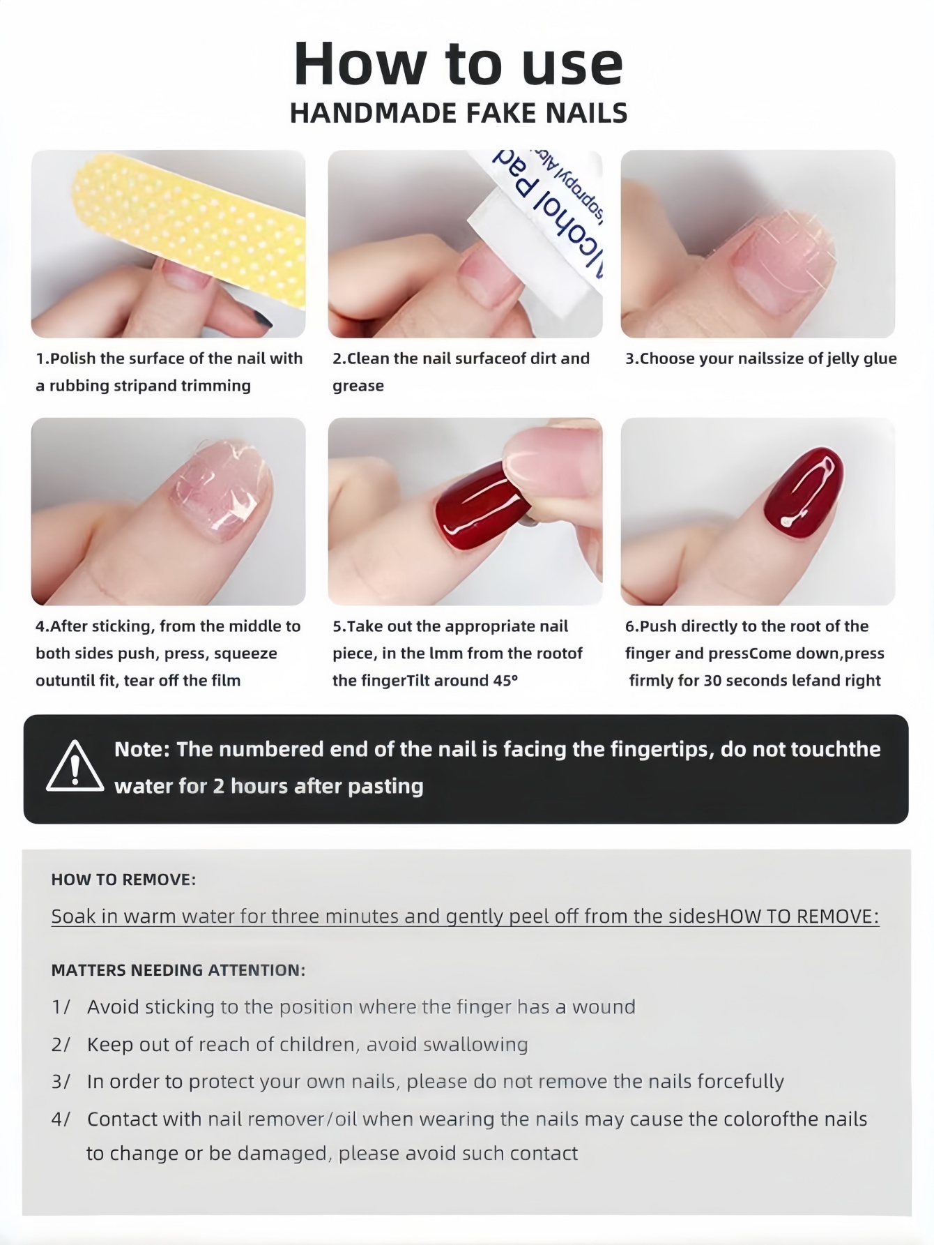 10 Uñas Postizas Largas Minima - Korean Lifestyle Student reseña y precio