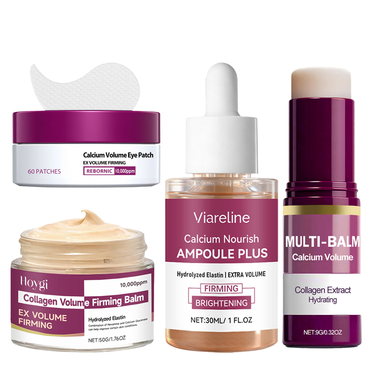 Set de Cuidado Facial con Calc - Sheet Mask Collagen reseña y precio