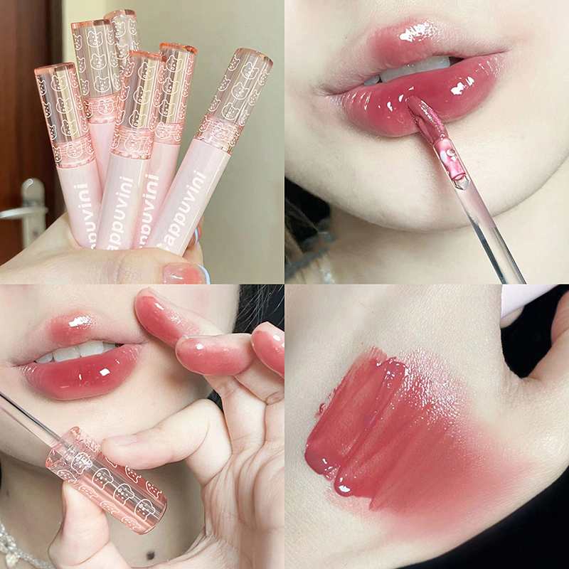 Brillo labial coreano rojo cer - Lip Tint Korean reseña y precio