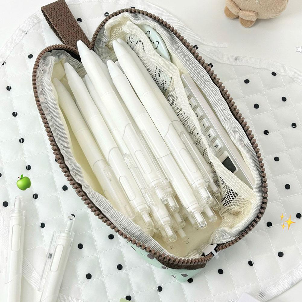 Estuche para bolígrafos de gra - Korean Lifestyle Student reseña y precio